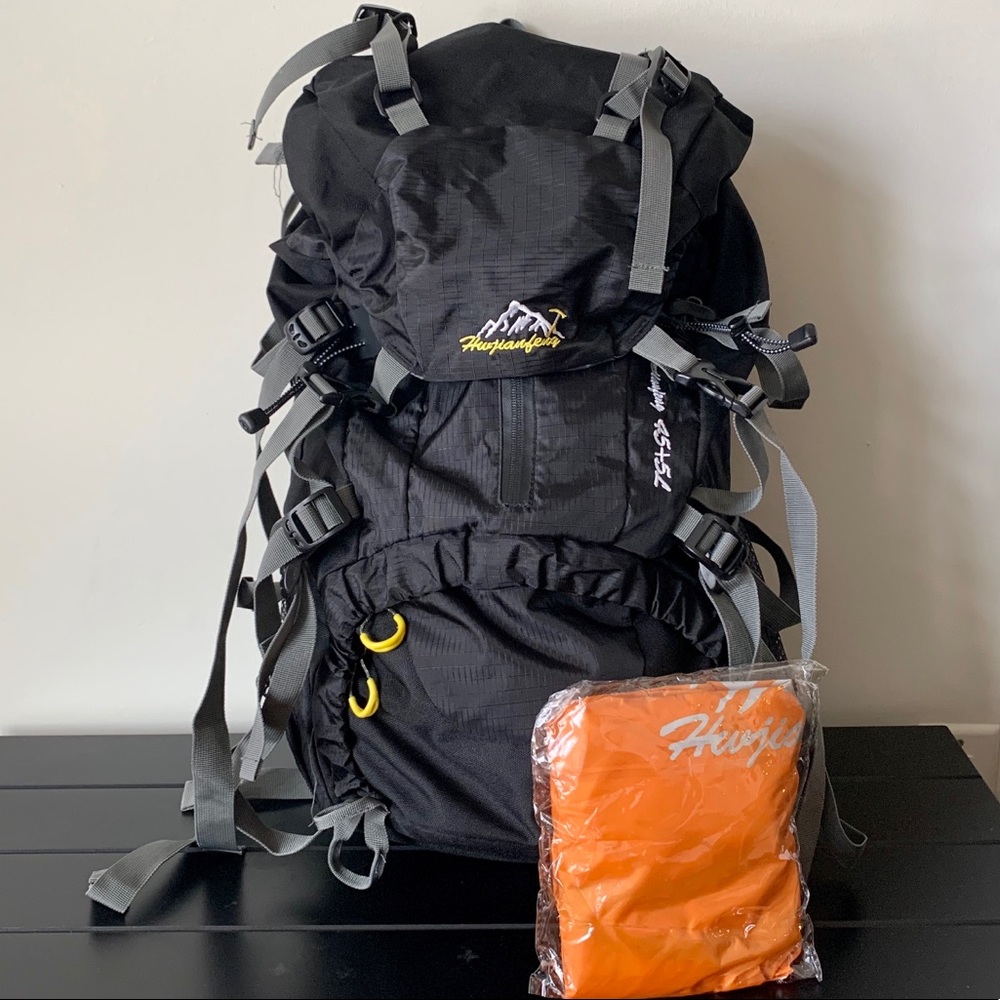 Like New Hiking & Camping Backpack w/ Cover